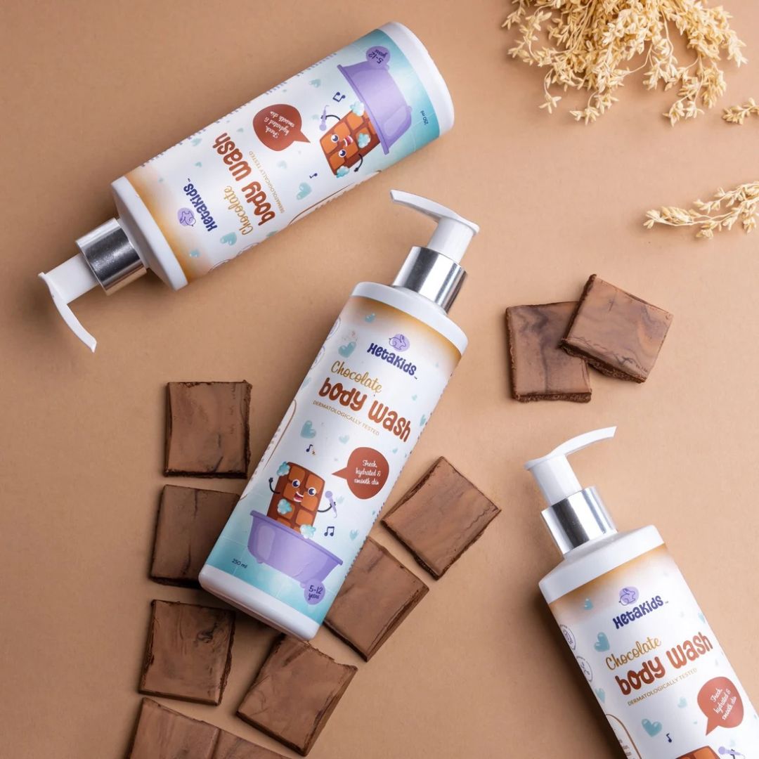 Chocolate Body Wash -Nourishing Bath Care • Kids 5–12 Years (250 ml)