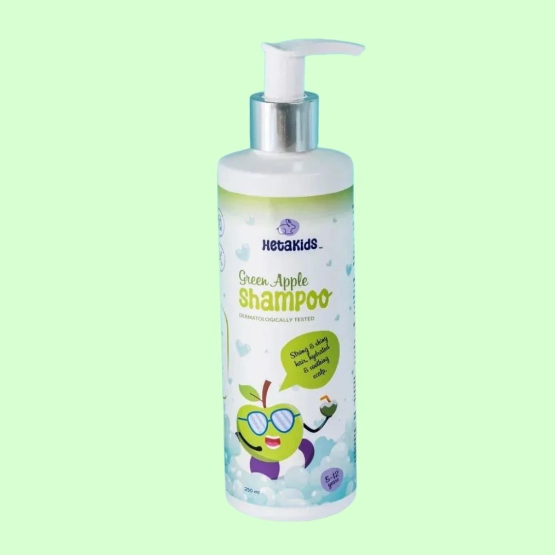 Green Apple Shampoo - Healthy Hair • Kids 5–12 Years (250ml)